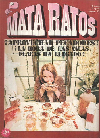 Ibero Mundial: MATA RATOS, II Epoca: Numero 13 (12 Marzo 1976)