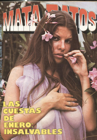 Ibero Mundial: MATA RATOS, II Epoca: Numero 39: Las cuestas de enero  (15 Enero 1977)