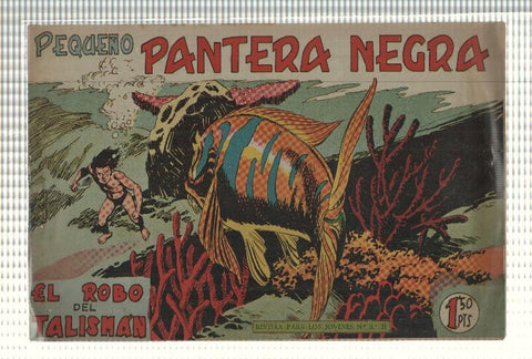 Original Maga: Pequeño Pantera Negra, numero 149: El robo del talisman