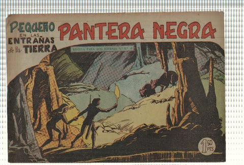 Original Maga: Pequeño Pantera Negra, numero 153: En las entrañas de la tierra