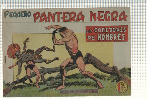 Original Maga: Pequeño Pantera Negra, numero 160: Los comedores de hombres