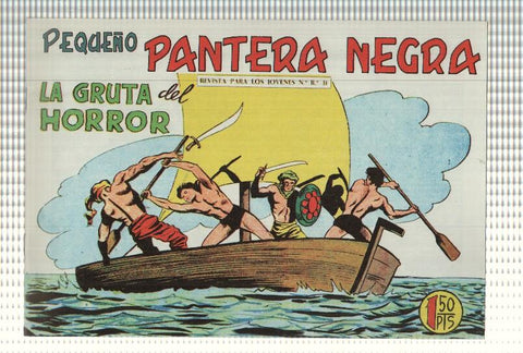 Facsimil: Pequeño Pantera Negra, numero 180: La gruta del horror