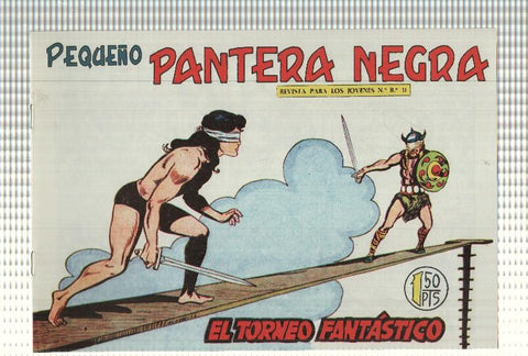 Facsimil: Pequeño Pantera Negra, numero 184: El torneo fantastico
