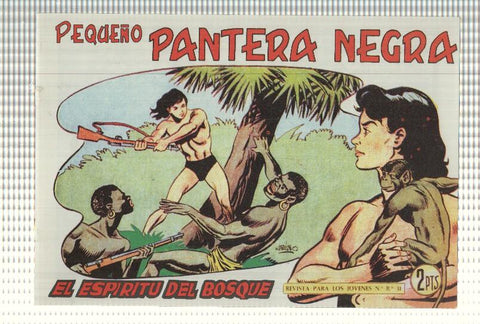 Facsimil: Pequeño Pantera Negra, numero 194: el espiritu del bosque