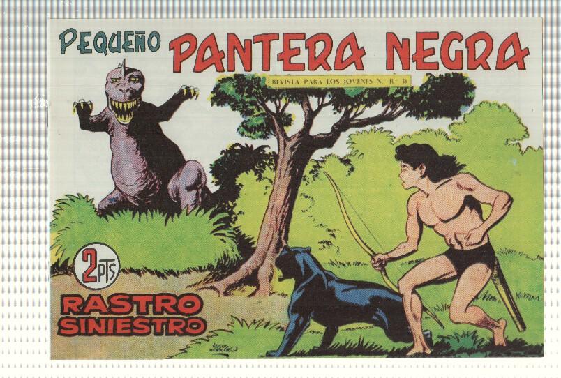 Facsimil: Pequeño Pantera Negra, numero 199: Rastro siniestro