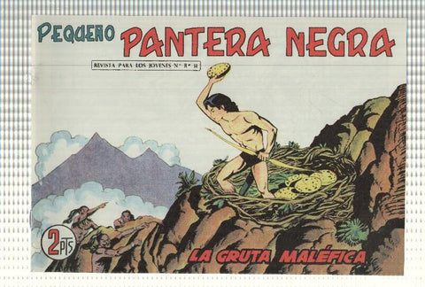 Facsimil: Pequeño Pantera Negra, numero 211: La gruta malefica