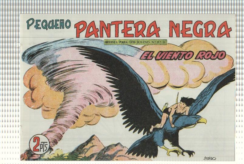 Facsimil: Pequeño Pantera Negra, numero 215: El viento rojo