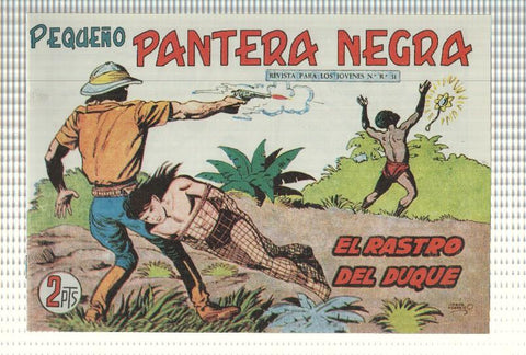 Facsimil: Pequeño Pantera Negra, numero 219: el rastro del duque