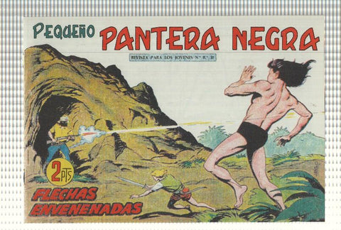 Facsimil: Pequeño Pantera Negra, numero 221: flechas envenenadas