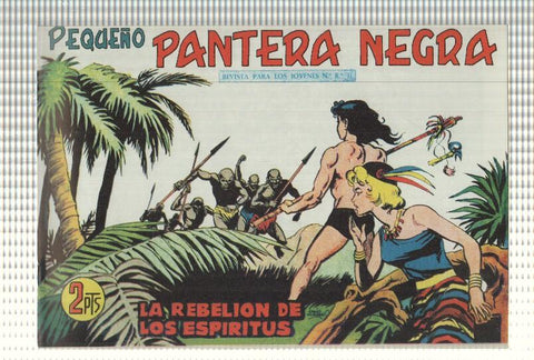 Facsimil: Pequeño Pantera Negra, numero 233: La rebelion de los espiritus