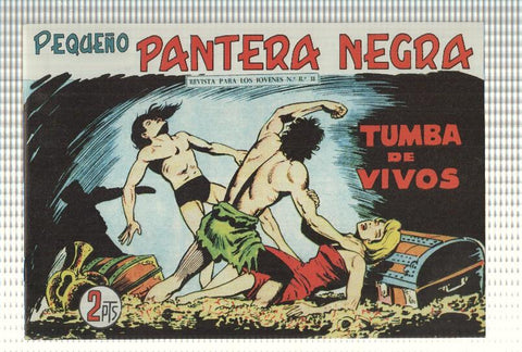 Facsimil: Pequeño Pantera Negra, numero 248: Tumba de vivos