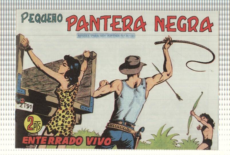 Facsimil: Pequeño Pantera Negra, numero 251: Enterrado vivo