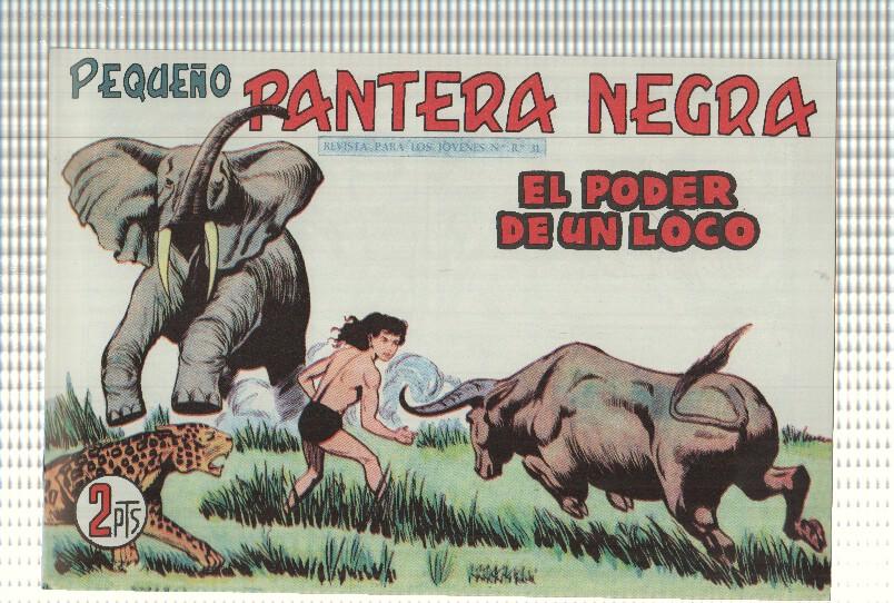 Facsimil: Pequeño Pantera Negra, numero 254: El poder de un loco