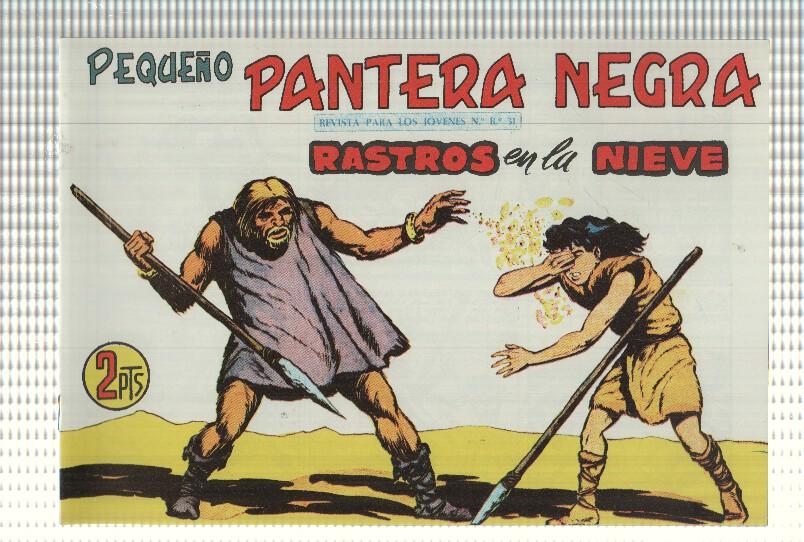 Facsimil: Pequeño Pantera Negra, numero 259: Rastros en la nieve