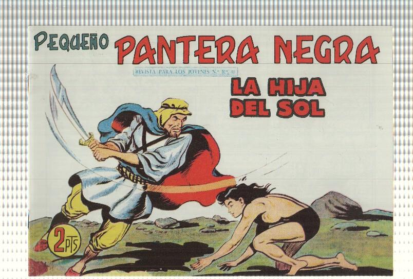 Facsimil: Pequeño Pantera Negra, numero 260: La hija del sol
