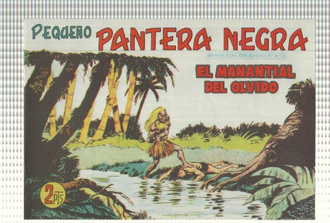Facsimil: Pequeño Pantera Negra, numero 274: El manantial del olvido