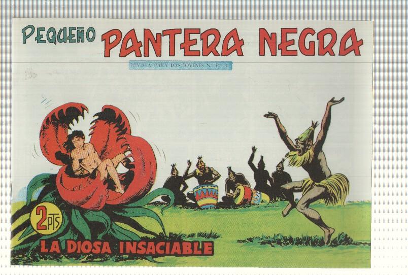 Facsimil: Pequeño Pantera Negra, numero 283: La diosa insaciable