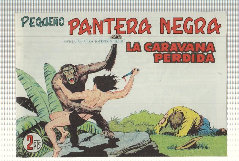 Facsimil: Pequeño Pantera Negra, numero 294: La caravana perdida