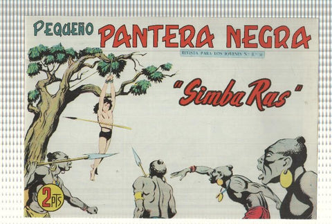 Facsimil: Pequeño Pantera Negra, numero 299: Simba Ras