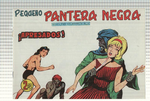 Facsimil: Pequeño Pantera Negra, numero 316: Apresados