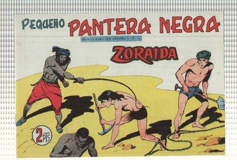 Facsimil: Pequeño Pantera Negra, numero 317: Zoraida