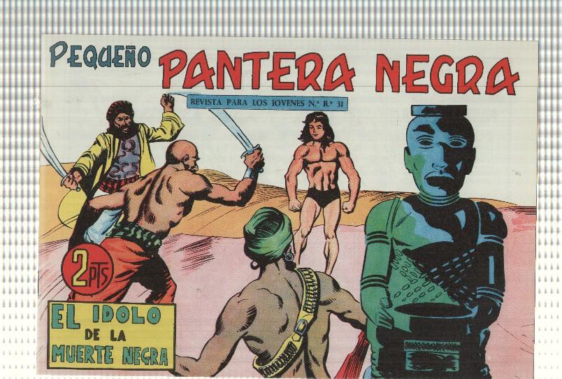 Facsimil: Pequeño Pantera Negra, numero 320: El idolo de la muerte negra