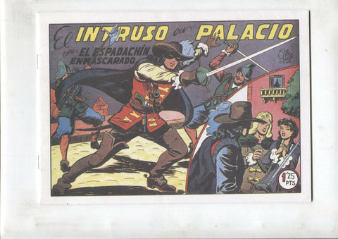 Facsimil: El Espadachin Enmascarado numero 2: El intruso en palacio