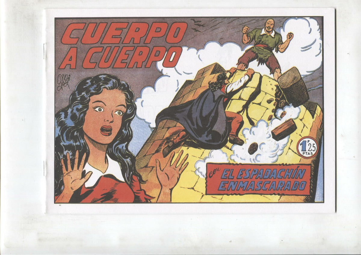 Facsimil: El Espadachin Enmascarado numero 5: cuerpo a cuerpo