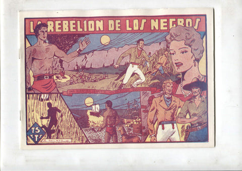Facsimil: La rebelion de los negros (dibujos de Galateo)