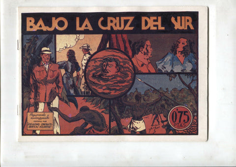 Facsimil: Bajo la cruz del sur (dibujos de Grau)