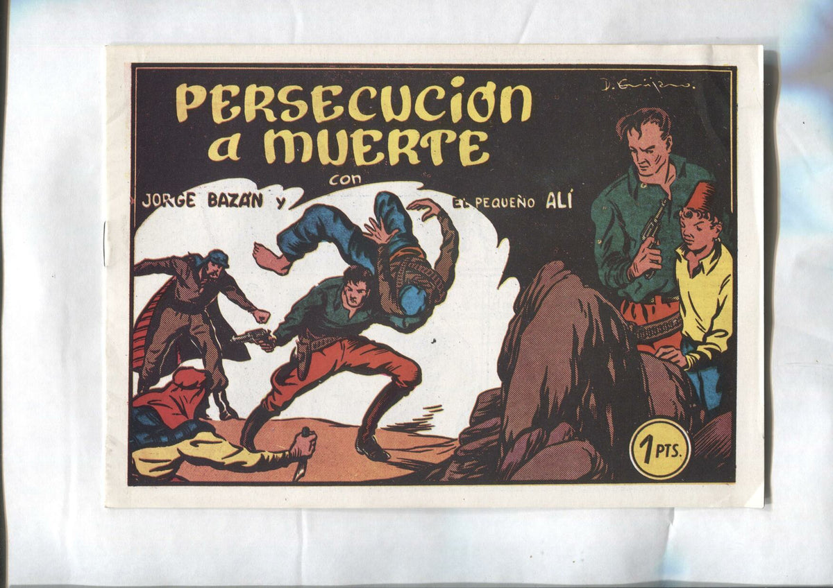Facsimil: Jorge Bazan y el pequeño Ali: Persecucion a muerte