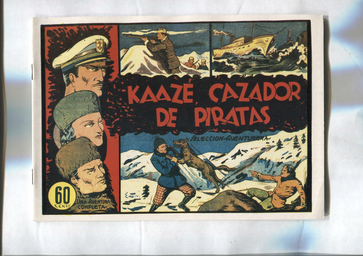 Facsimil: Kaaze, cazador de piratas (dibujos de ?)