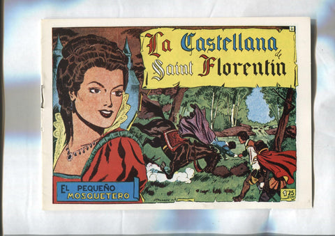 Facsimil: El Pequeño Mosquetero numero 06: la castellana de Saint Florentin