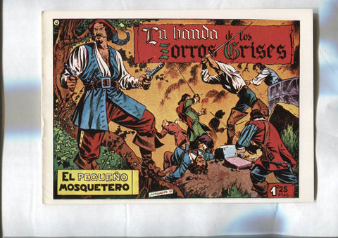 Facsimil: El Pequeño Mosquetero numero 12: La banda de los zorros grises