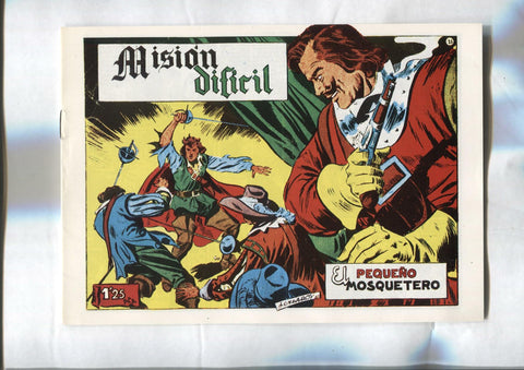Facsimil: El Pequeño Mosquetero numero 15: Mision dificil