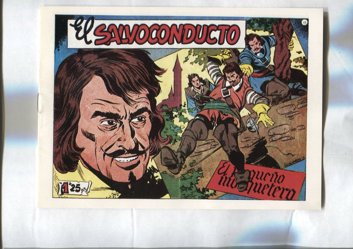 Facsimil: El Pequeño Mosquetero numero 17: El salvoconducto