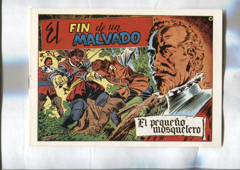 Facsimil: El Pequeño Mosquetero numero 18: El fin de un malvado