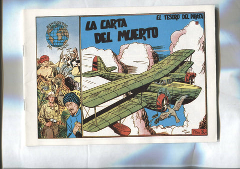 Facsimil: El Aventurero del Mundo numero 2: El tesoro del pirata: la carta del muerto