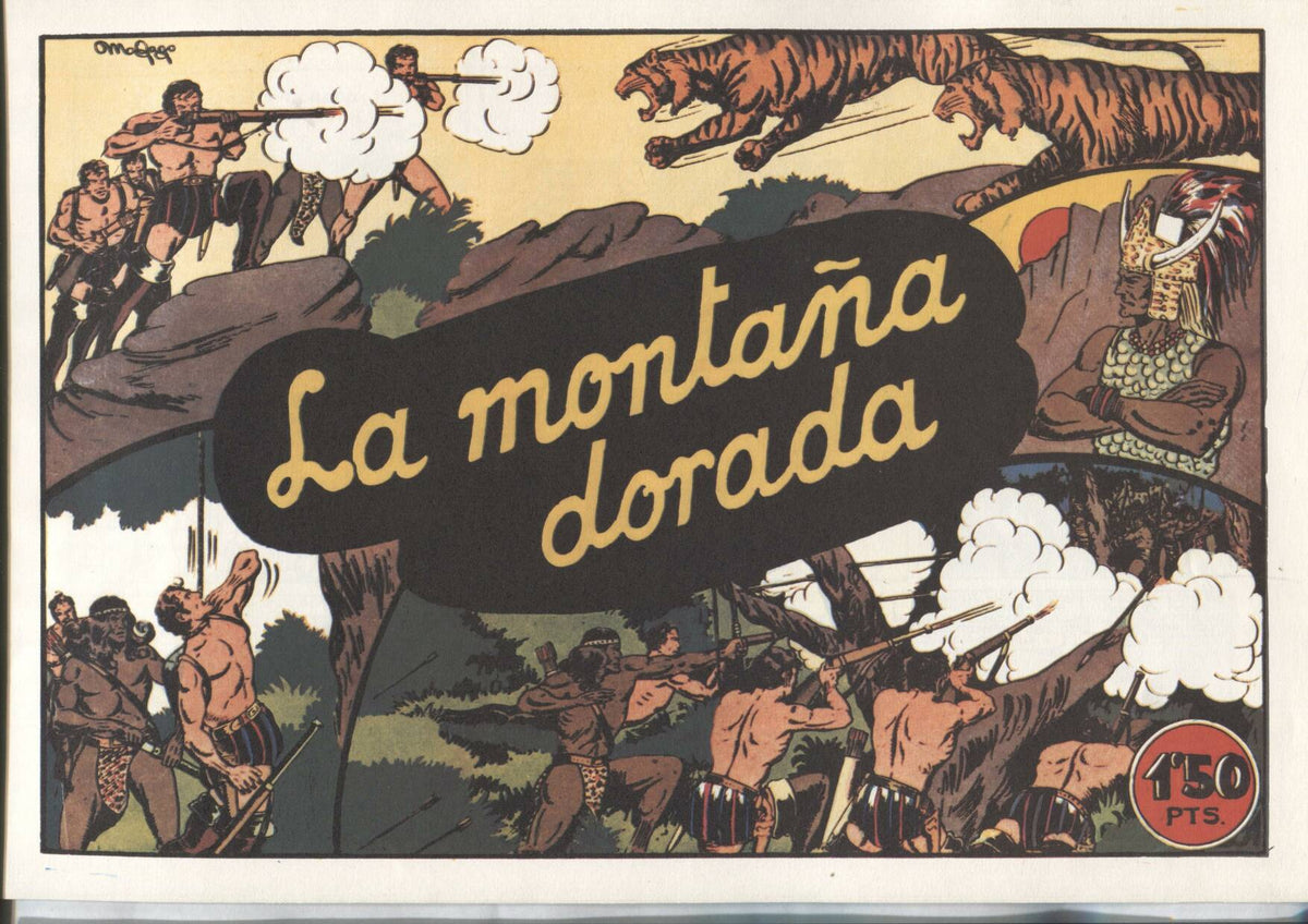 Facsimil: Niño Gonzalo: La montaña dorada