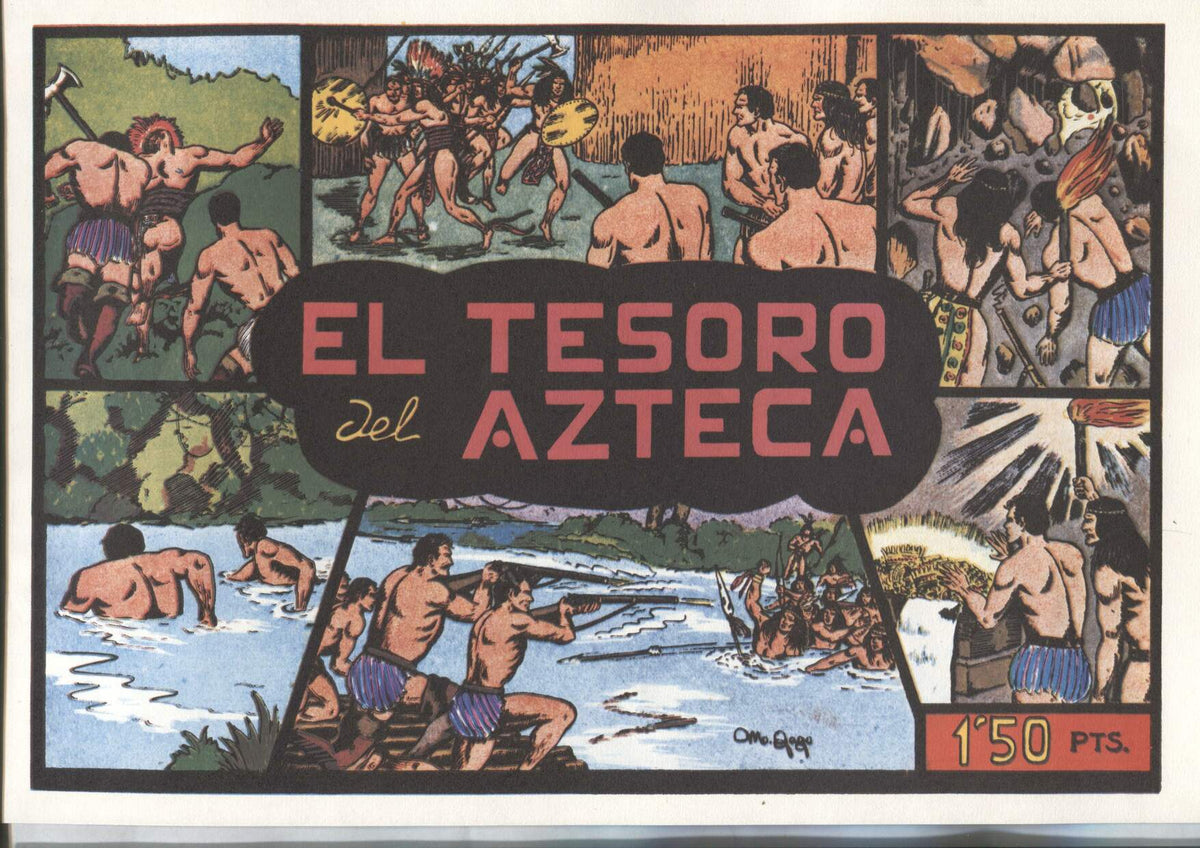 Facsimil: Niño Gonzalo: El tesoro del azteca