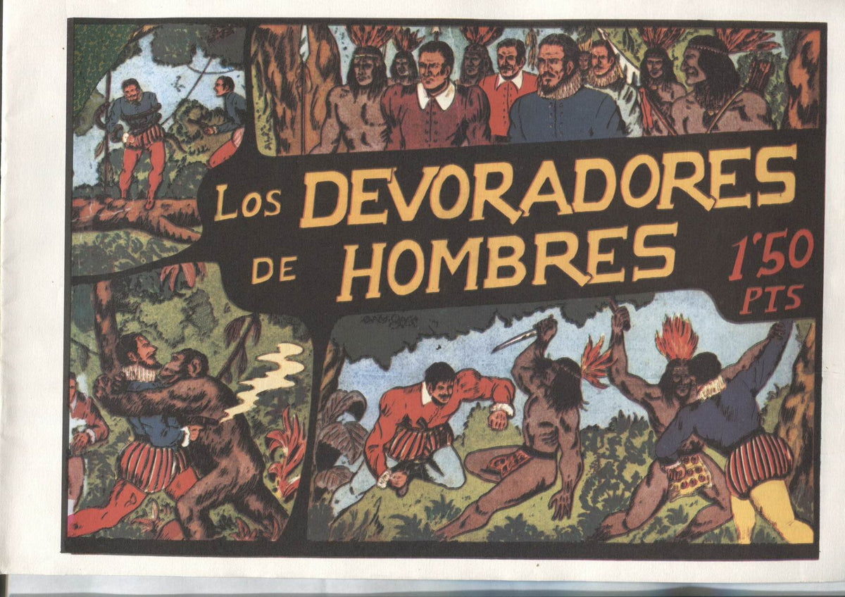 Facsimil: Niño Gonzalo: Los devoradores de hombres