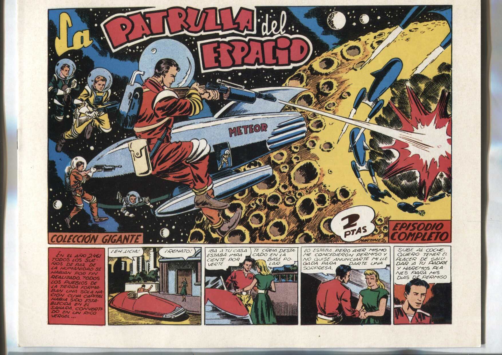 Facsimil: Coleccion Gigante: la patrulla del espacio