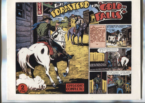 Facsimil: Coleccion Gigante: Un forastero en Gold Falls