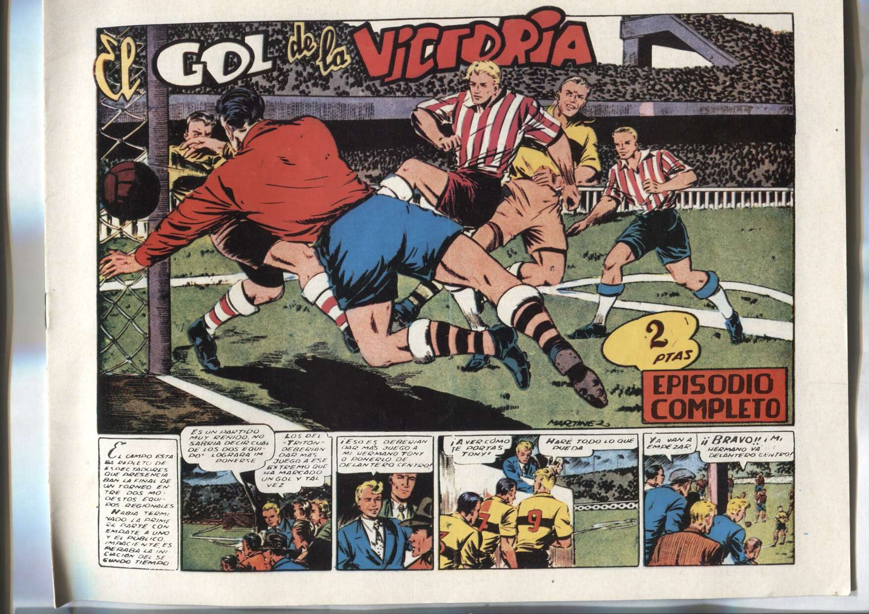 Facsimil: Coleccion Gigante: El gol de la victoria