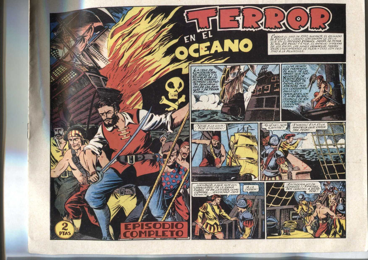 Facsimil: Coleccion Gigante: Terror en el oceano