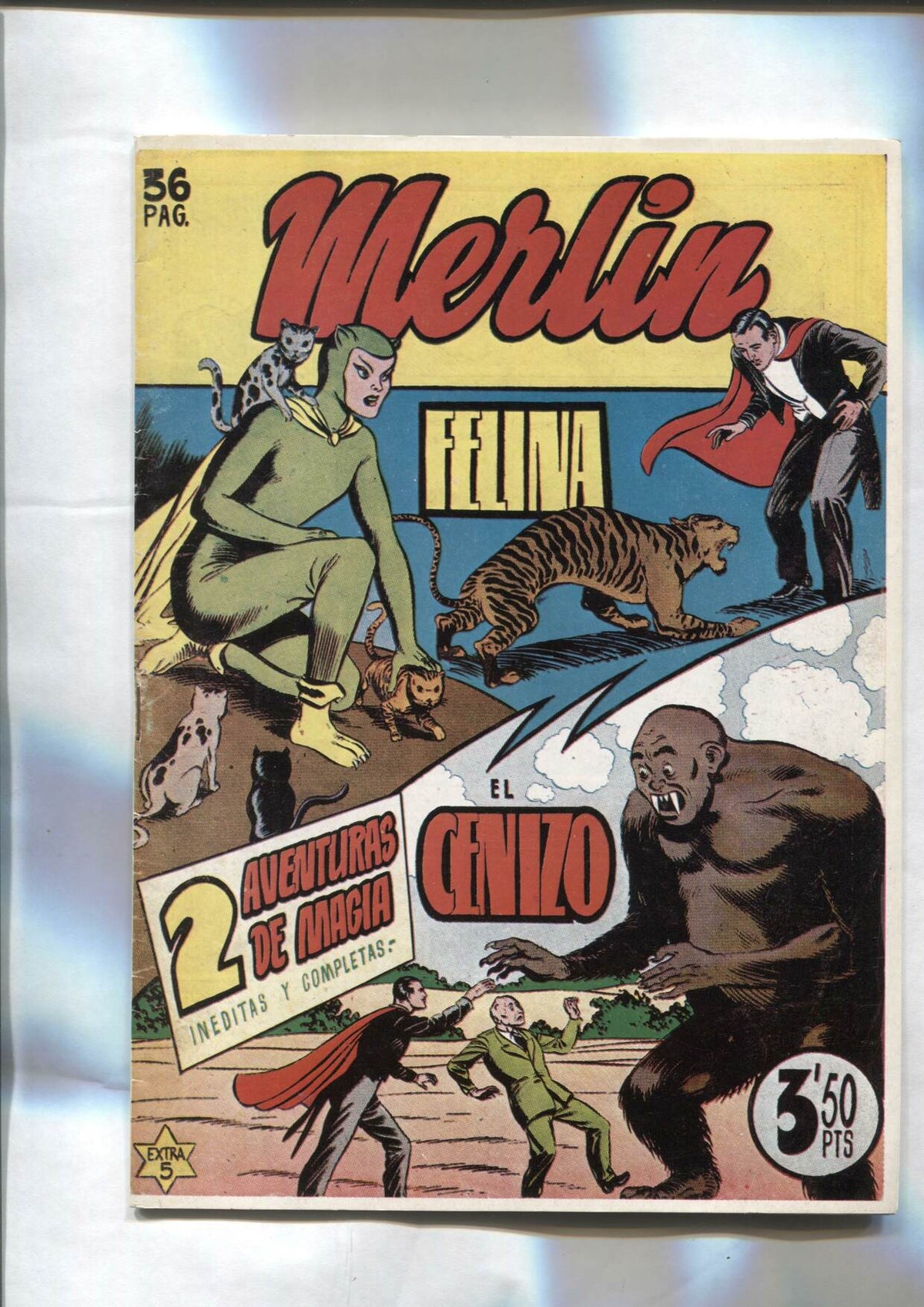 Facsimil: Merlin: Felina y El cenizo