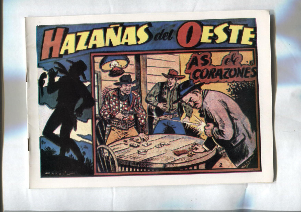 Facsimil: Hazañas del oeste de Toray numero 02: As de corazones (dibujos de Darnis)