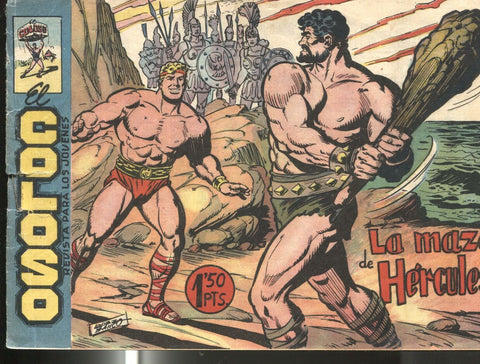 Original de MAGA: El Coloso numero 30: La maza de Hercules