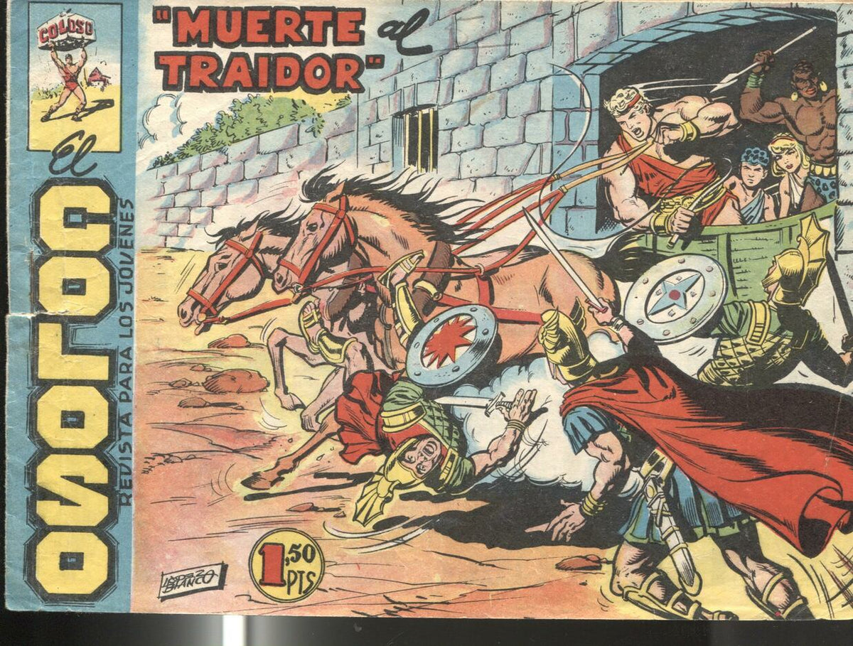 Original de MAGA: El Coloso numero 35: Muerte al traidor