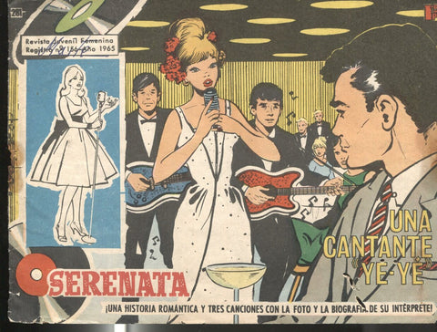 Serenata numero 281: Una cantante Ye Ye- trasera Luis Gardey y letra canciones